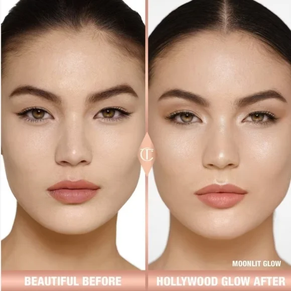 Charlotte Tilbury Glow Glide Face Architect Highlighter In Moonlit Glow NIB - Picture 3 of 5